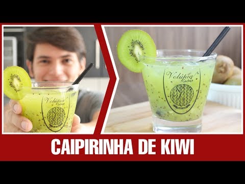 CAIPIRINHA DE KIWI | Receita