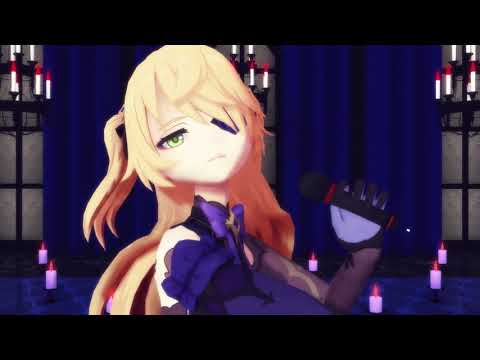 【MMD Genshin Impact】華蕾夢ミル狂詩曲～魂ノ導～ (Tsubomi Yumemiru Rapsodia ~Alma no Michibiki~)【Fischl】