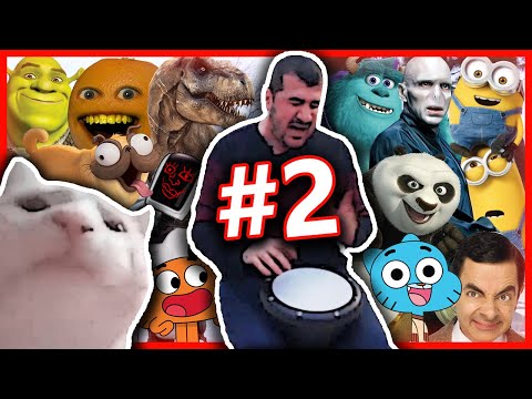 Ievan Polkka (Movies, Games and Series COVER) feat. Cat Vibing Meme PART 2