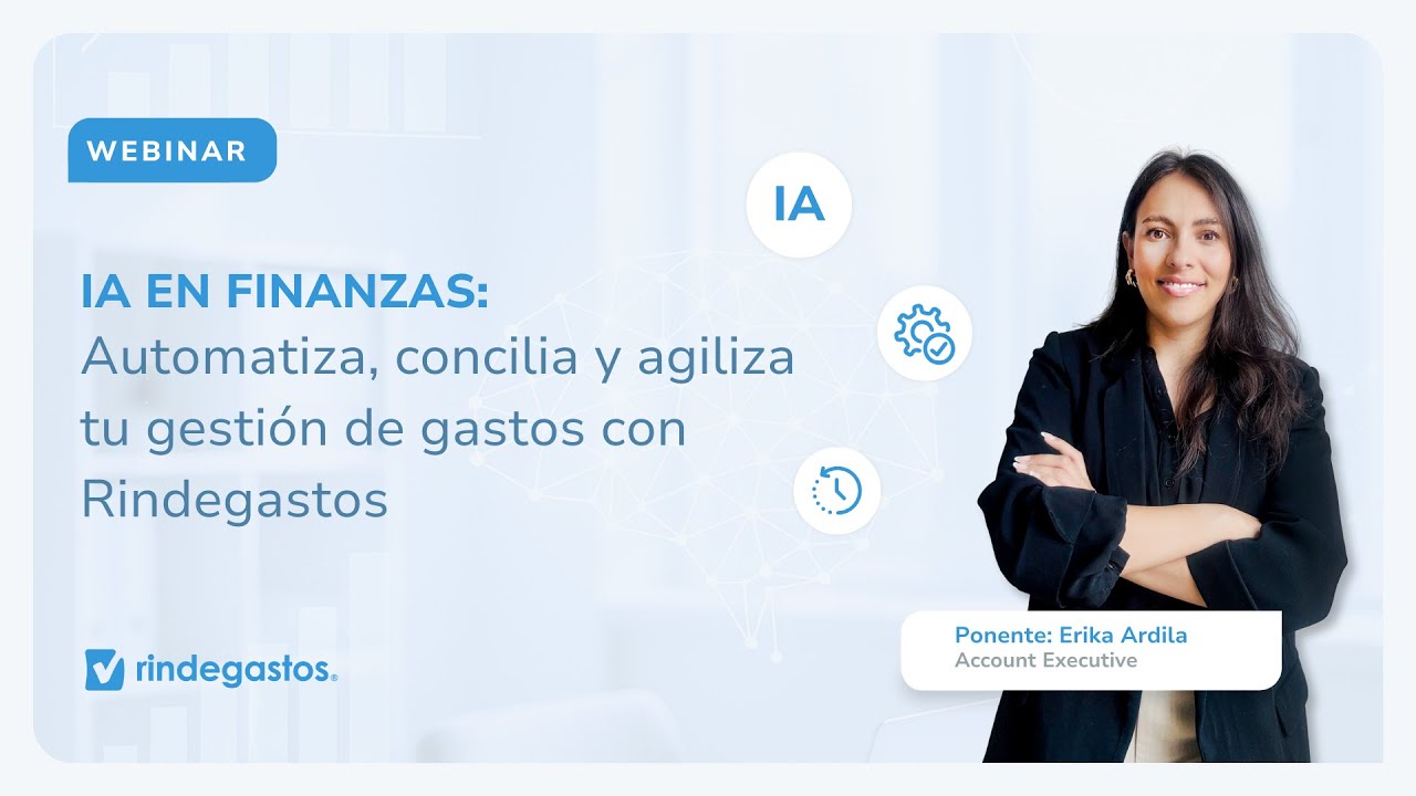 Webinar Colombia | Rindegastos | IA en Finanzas