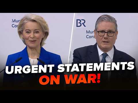 Ursula and Starmer stunned with statements from Munich! Just listen to what they said about Ukraine