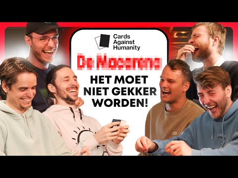 Wie is het grappigst?! (Cards Against Humanity)