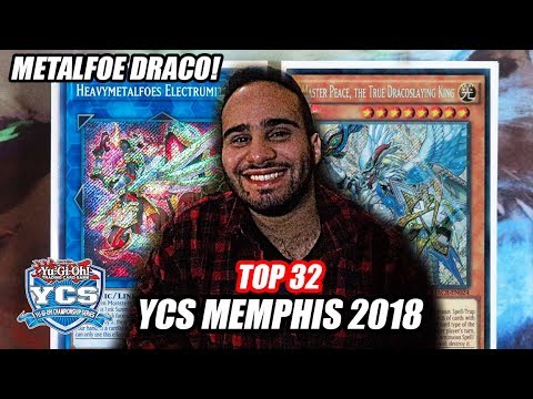 Yu-Gi-Oh! TOP 32 YCS MEMPHIS: BEST METALFOES TRUE DRACO DECK PROFILE! Ft. Yacine! April 2018!