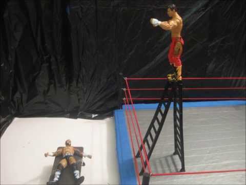 NWA Frogsplash off a Ladder through a Table V2! (Animation)