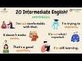 20 Intermediate English Sentences You MUST Know English Speaking Practice