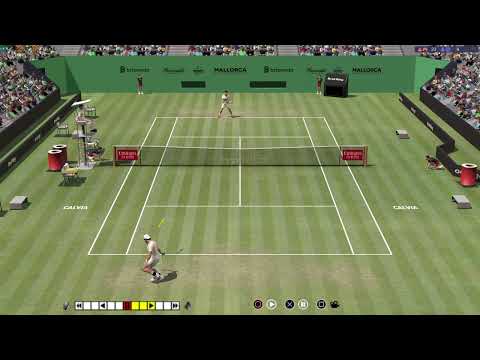 Novak Djokovic vs Matteo Berrettini (Mallorca) match ball - Full Ace Tennis simulator