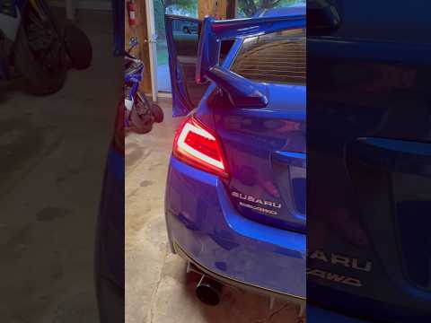 Subaru WRX STI Spec-D sequential tail lights