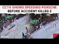 Pune Accident CCTV Shows Speeding Porsche Moments Before Crash Killed 2 In Pune