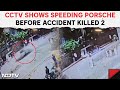 Pune Accident | CCTV Shows Speeding Porsche Moments Before Crash Killed 2 In Pune