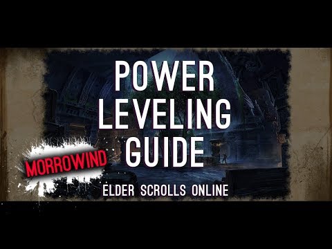ESO GRIND GUIDE - INSANE EASY EXP! Morrowind