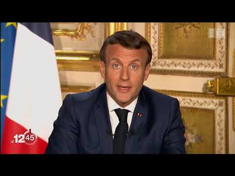 Opération de cirage de pompes de Macron par la RTS