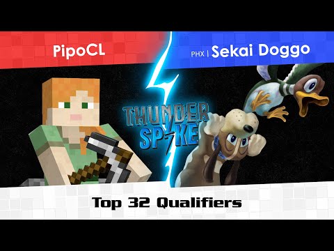 ThunderSpike — PipoCL (Steve) vs. PHX | Sekai Doggo (Duck Hunt) — Top 32 Qualifiers