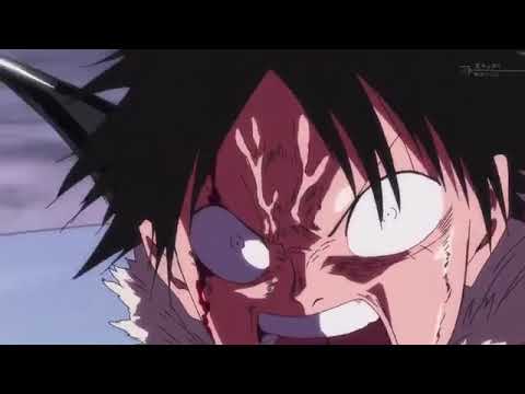 Luffy Use RED HAWK First Time