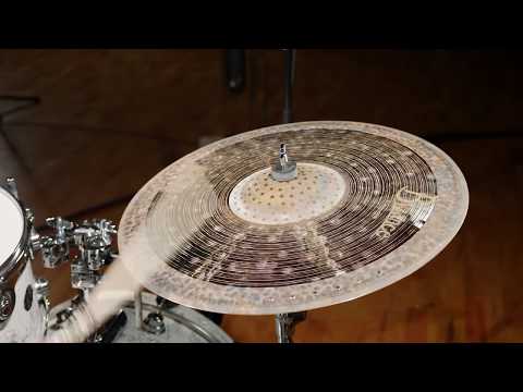 Meinl 21" Byzance Jazz Nuance Ride Cymbal with Rivets & Demo Video B21NUR image 2