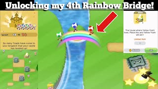 Unlocking my 4th Rainbow Bridge & More! | Super Mario Run