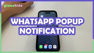 How to Allow WhatsApp Popup Notification