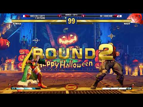 Brussels Challenge Major - SFV - Winners Semi - Ares.RB | Luffy (R.Mika) Vs RB | Bonchan (Nash)