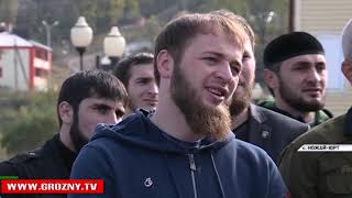 Специализированная воркаут-площадка появилась в Ножай-Юрте 