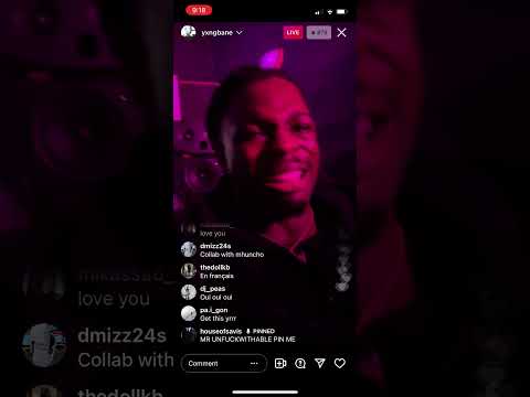 Yxng bane insta live 2022