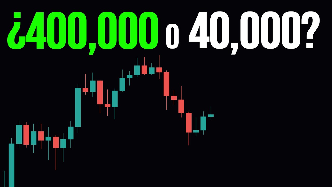 ¿Bitcoin llegará antes a $400,000 o a $40,000?