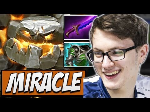 Liquid.Miracle Tiny - 7398 MMR | Dota Gameplay 7.14