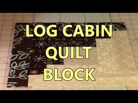 Log Cabin Quilt Block