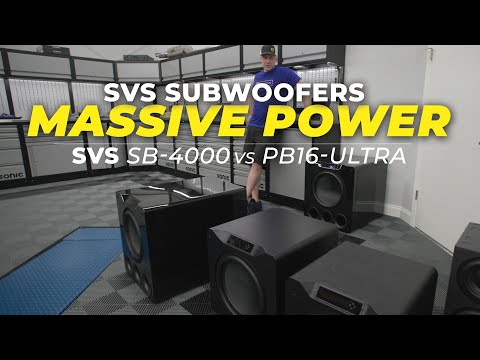 Too Much Power? SVS 16 Ultras vs SB4000 - Subwoofers for the Garage or Home