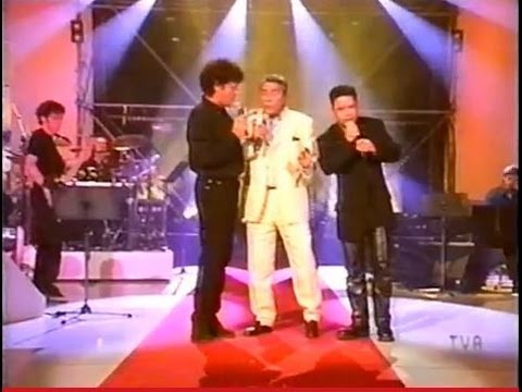 GILBERT BÉCAUD, ROBERT CHARLEBOIS & ÉRIC LAPOINTE - Quand les hommes vivront d'amour (Live) 1999