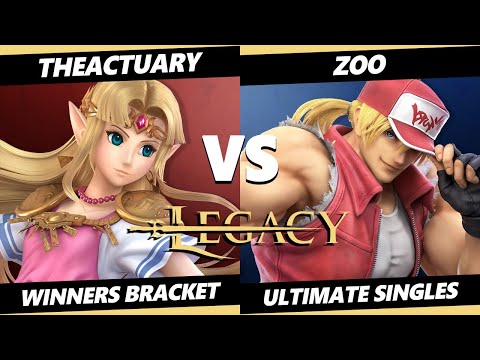 Legacy 1 - TheActuary (Zelda) Vs. Zoo (Terry) SSBU Ultimate Tournament