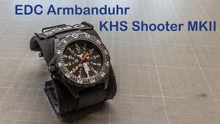 EDC Armbanduhr KHS Shooter MK2