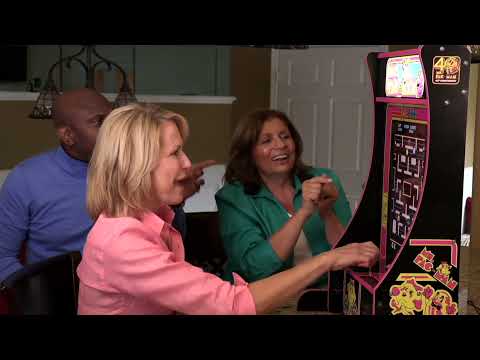 Arcade1Up 10 Game PartyCade Plus Portable Home Arcade Machine on QVC