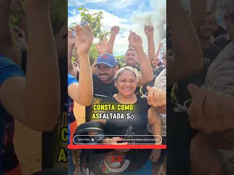 População de Poranga-CE fazem protesto na BR-404 cobrando asfalto 