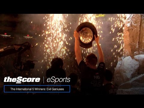 The International 5 winners: Evil Geniuses
