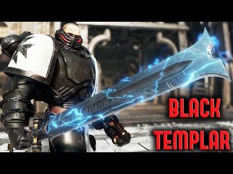 BLACK TEMPLAR vs CHAOS INVASION - Epic Power Sword Gameplay - Warhammer 40k: Space Marine 2 (Modded)