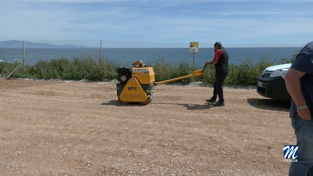 Acondicionamiento de las zonas de parking en el litoral