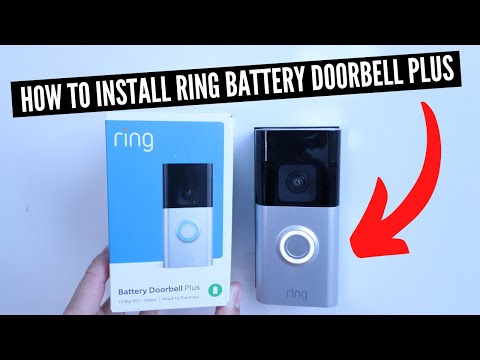 How To Install Ring Battery Doorbell Plus