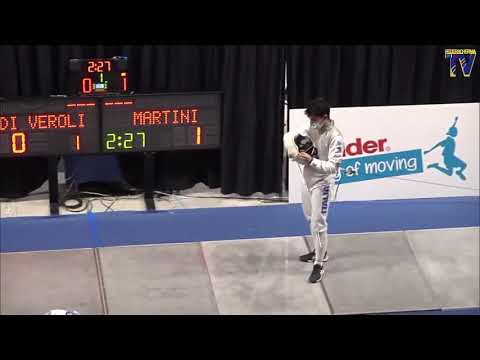 Italian Championships 2021 JMF - GOLD - Damiano Di Veroli v Tommaso Martini