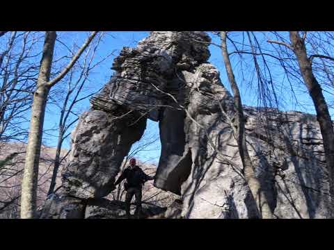 Pisoniano Rm sentiero serpetta santuario della Mentorella sentiero Karol Wojtyla 22.01.2022