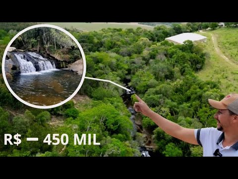 CHACARA GRANDE 02 CASAS CACHOEIRA DOCUMENTADA R$ 450 MIL
