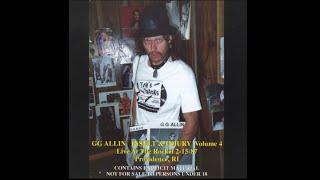 GG Allin &amp; Algae Afterbirth - Blood For You (Live 1987)
