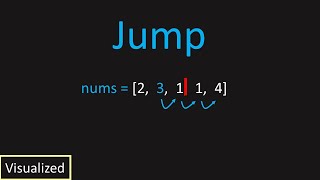 YouTube video 'LeetCode: 45. Jump Game II (Visualized)'