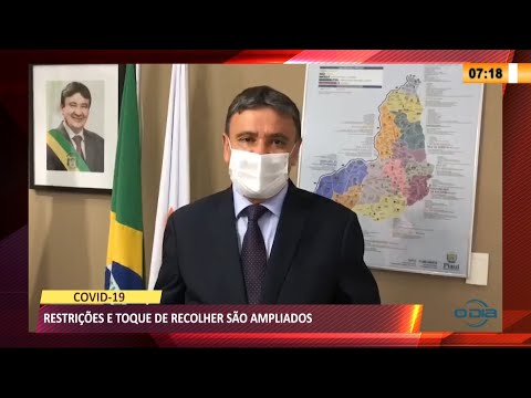 Governo do Piauí amplia medidas restritivas e toque de recolher até 15 de Março 04 03 2021