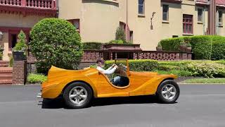 Volkswagen-Powered Custom Wood-Body Sport Roadster Drive Away