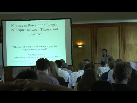 AGI-15 Tutorial by Alexey Potapov - Minimum Description Length and AGI