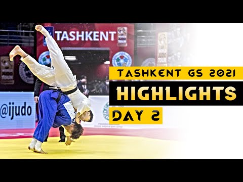 Top 15 ippons in Day 2 of Judo Grand Slam Tashkent 2021  (柔道2021)