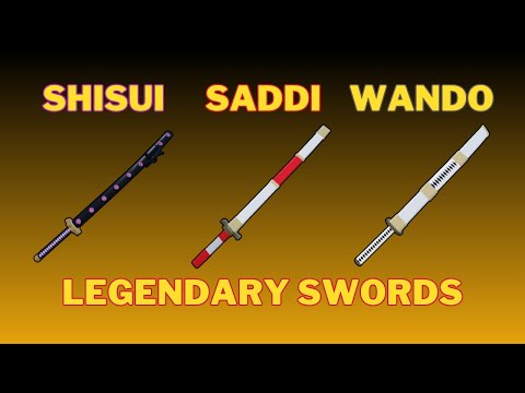 How To Get All 3 Legendary Swords (Shisui, Saddi, and Wando) in Blox Fruits