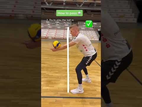 How to Pass as a Volleyball Beginner 💪🏐