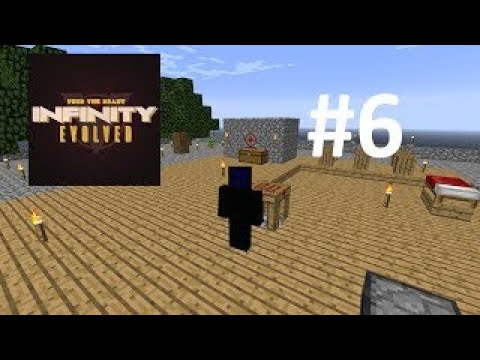 FTB Infinity Evolved Skyblock: #6 Auto Cobbie, and Tree Farm!