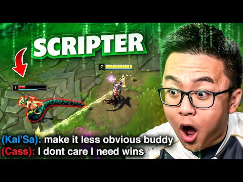 I played vs scripting Cassiopeia in EUW Challenger...