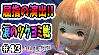 【FF14 #43】屈指の演出のツクヨミ戦！紅蓮のリベレーター4.3ストーリー攻略とオメガデルタ編！【初心者実況】